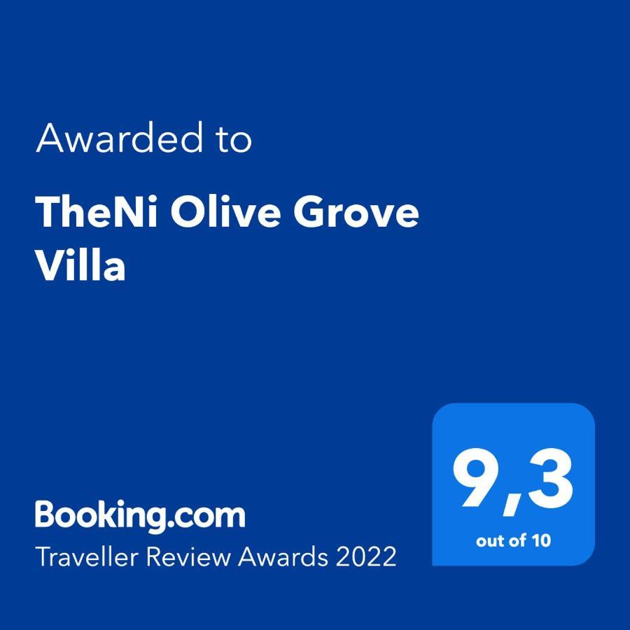 Theni Olive Grove Villa Káto Jerakári Kültér fotó